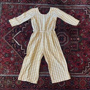 Alice + Ames Checkered Romper